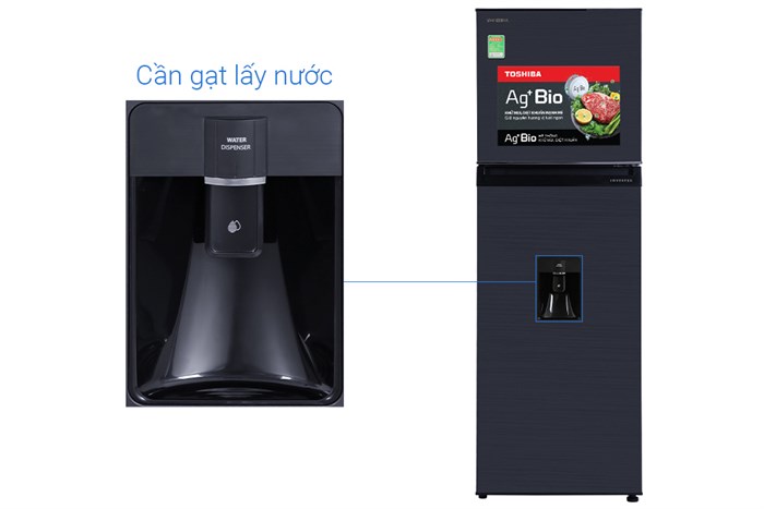 Tủ Lạnh Toshiba Inverter 249 Lít GR-RT325WE-PMV(06)-MG